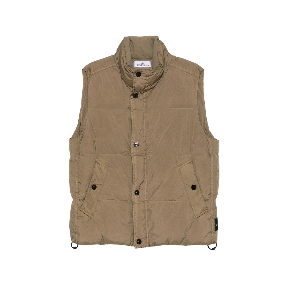 Stone Island Brown Jackets - Waistcoats & Gilets Men STONE ISLAND