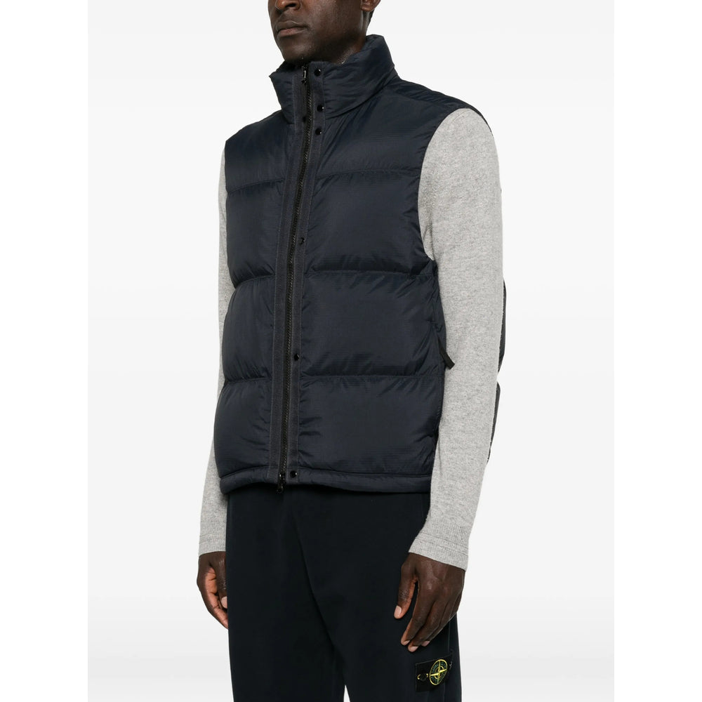 Stone Island Blue Jackets - Waistcoats & Gilets Men STONE ISLAND