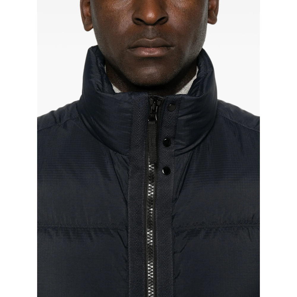 Stone Island Blue Jackets - Waistcoats & Gilets Men STONE ISLAND