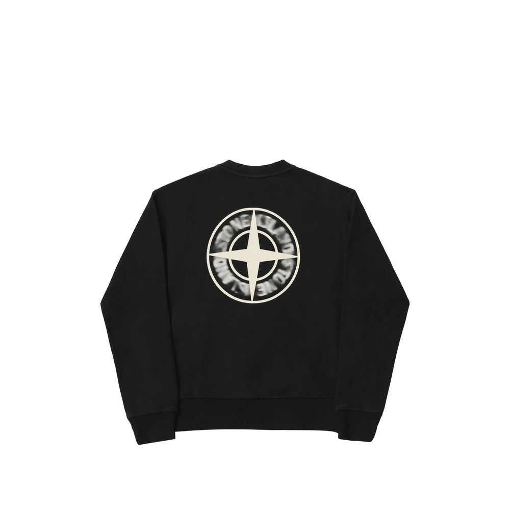 Stone Island Black Sweaters & Knitwear - Sweatshirts Men STONE ISLAND