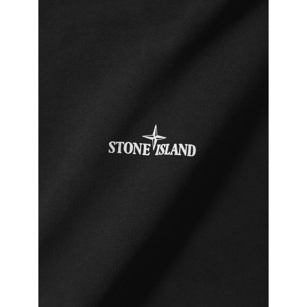 Stone Island Black Sweaters & Knitwear - Sweatshirts Men STONE ISLAND