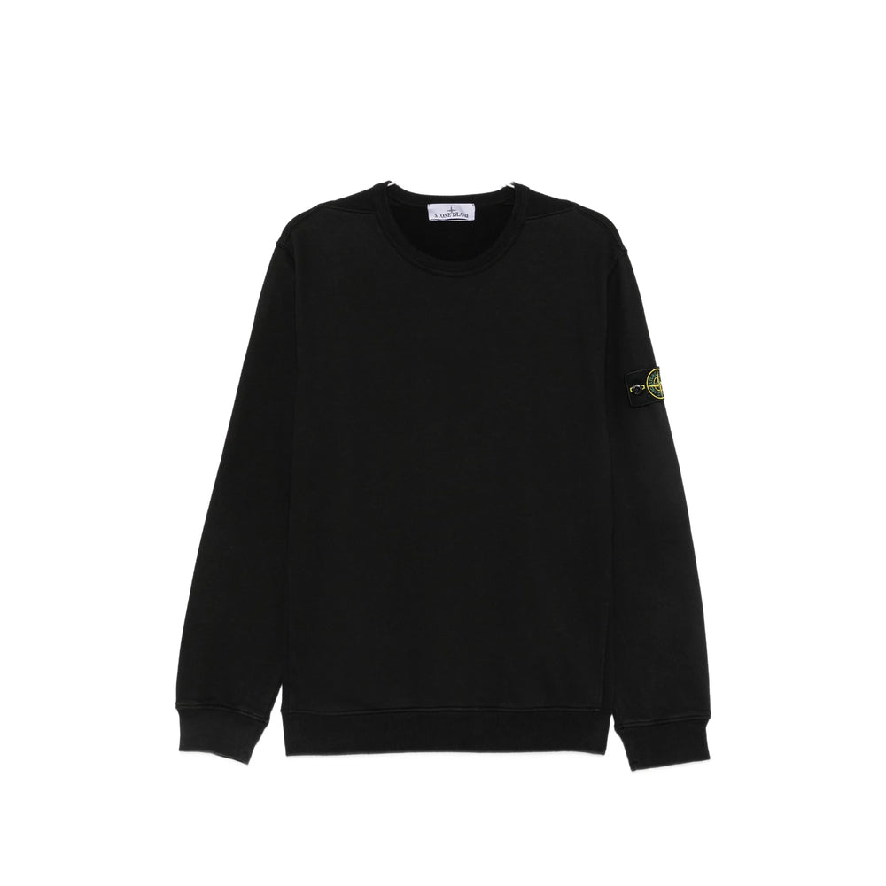 Stone Island Black Sweaters & Knitwear - Sweatshirts Men STONE ISLAND
