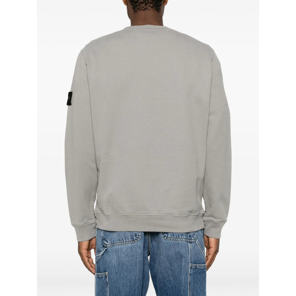 Stone Island Grey Sweaters & Knitwear - Sweatshirts Men STONE ISLAND