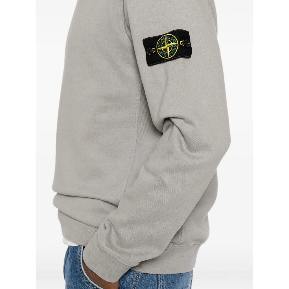 Stone Island Grey Sweaters & Knitwear - Sweatshirts Men STONE ISLAND