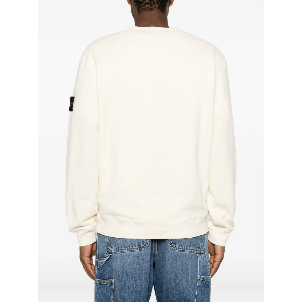 Stone Island Neutrals Sweaters & Knitwear - Sweatshirts Men STONE ISLAND