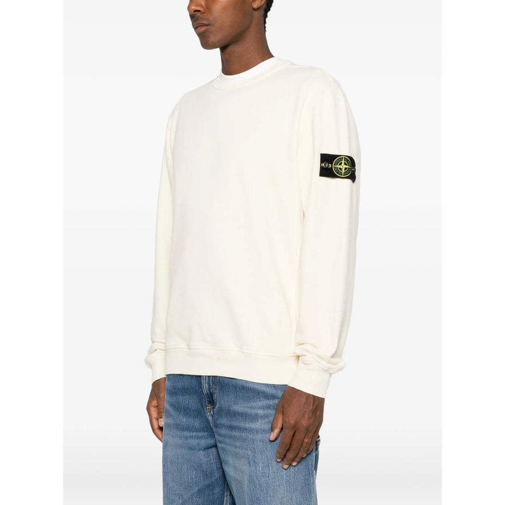 Stone Island Neutrals Sweaters & Knitwear - Sweatshirts Men STONE ISLAND