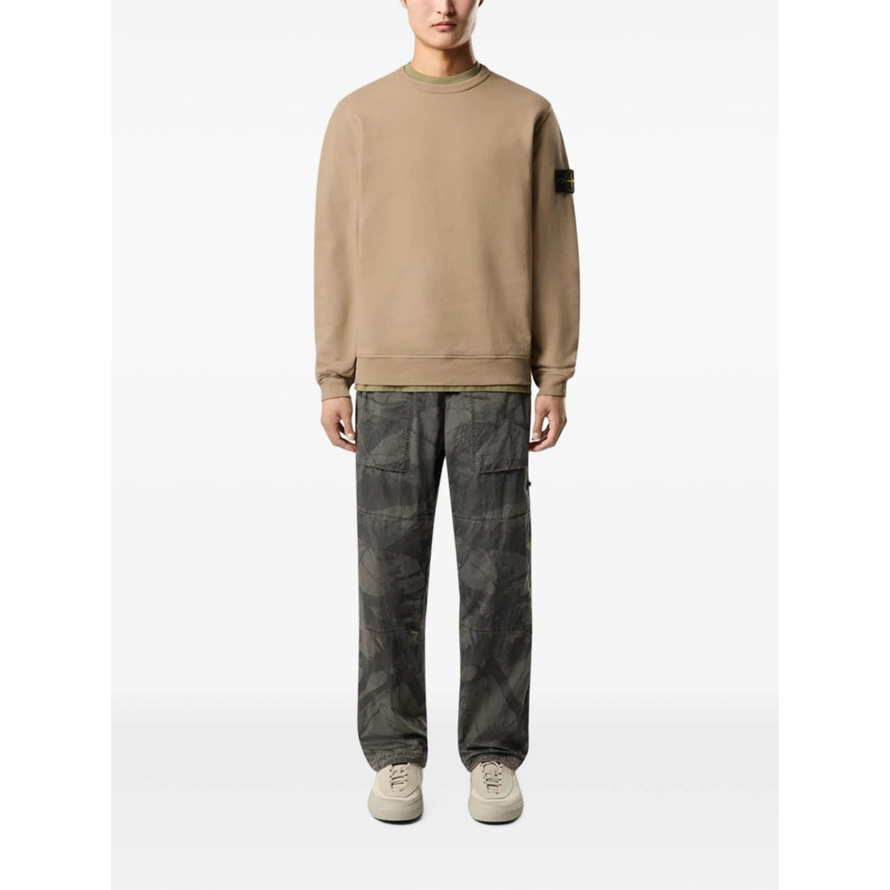 Stone Island Neutrals Sweaters & Knitwear - Sweatshirts Men STONE ISLAND