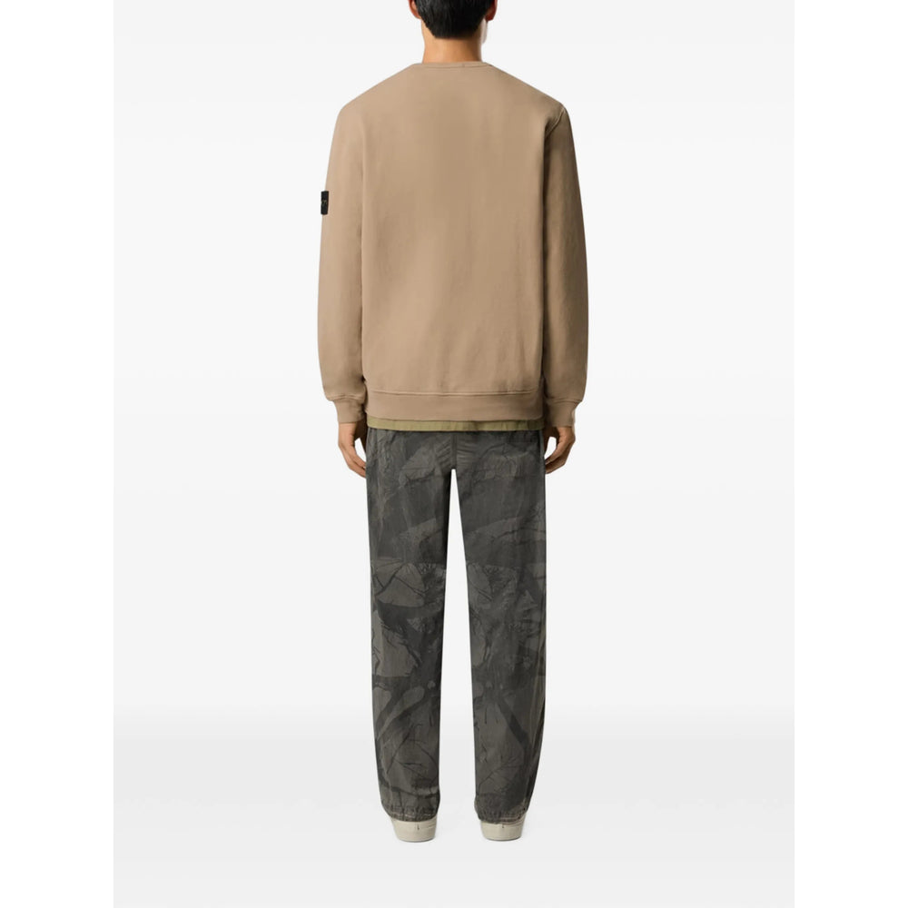 Stone Island Neutrals Sweaters & Knitwear - Sweatshirts Men STONE ISLAND