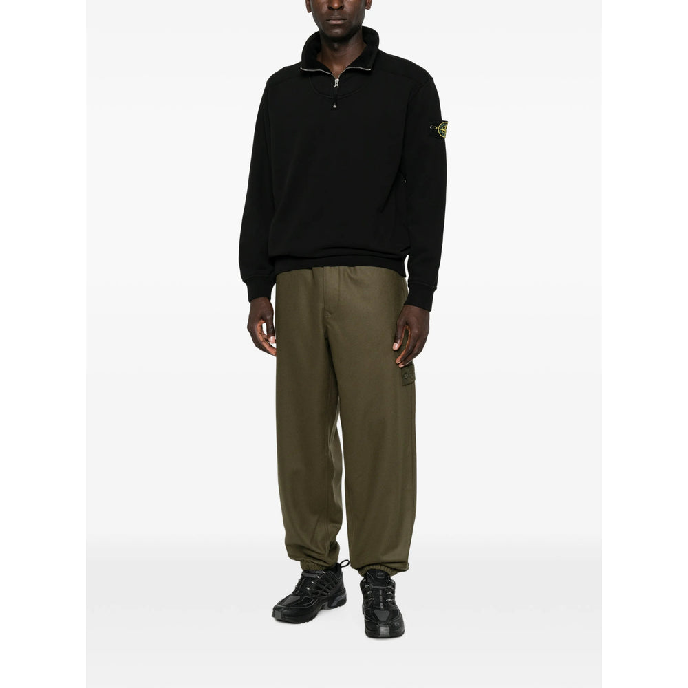 Stone Island Black Sweaters & Knitwear - Jumpers Men STONE ISLAND