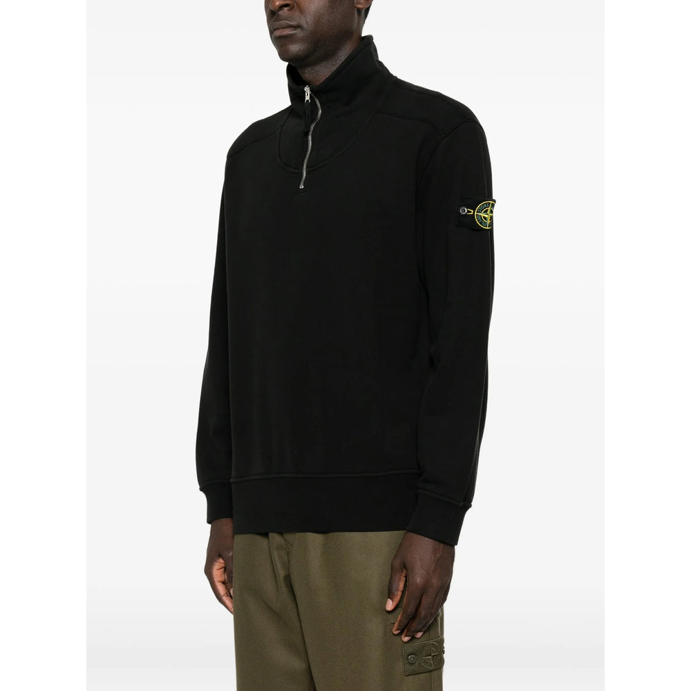 Stone Island Black Sweaters & Knitwear - Jumpers Men STONE ISLAND