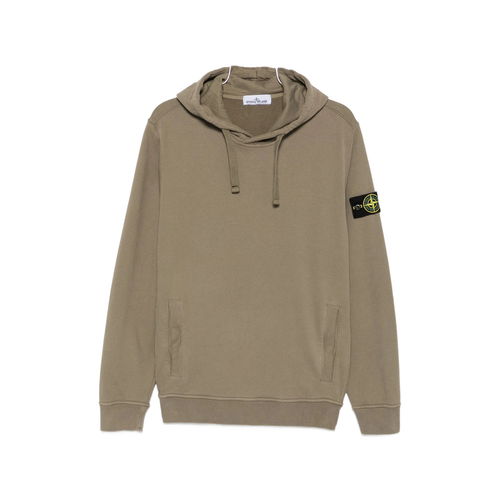 Stone Island Green Sweaters & Knitwear - Hoodies Men STONE ISLAND