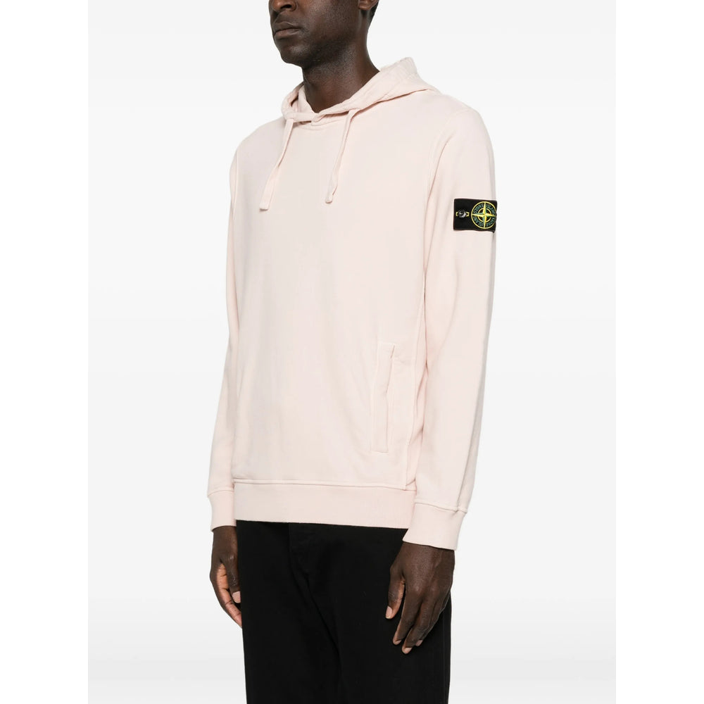 Stone Island Pink Sweaters & Knitwear - Hoodies Men STONE ISLAND