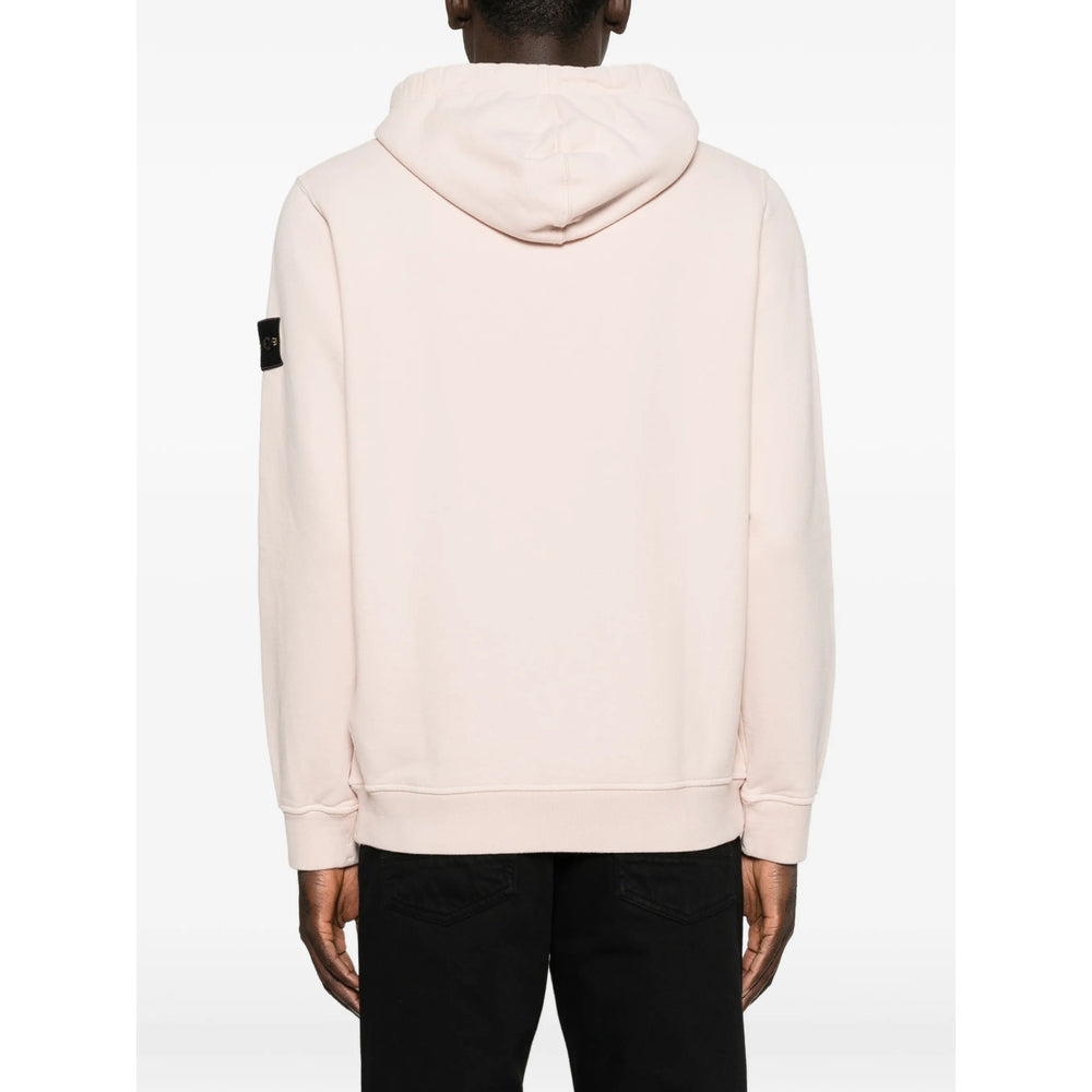 Stone Island Pink Sweaters & Knitwear - Hoodies Men STONE ISLAND