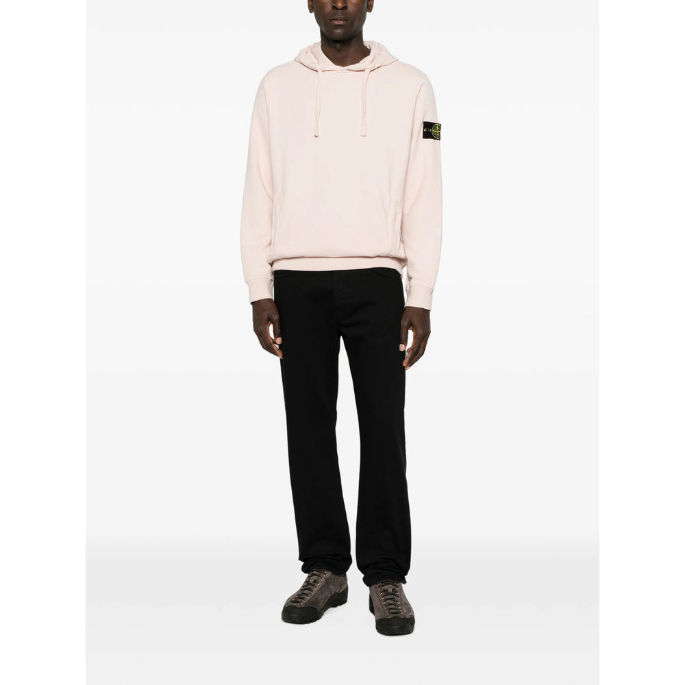 Stone Island Pink Sweaters & Knitwear - Hoodies Men STONE ISLAND