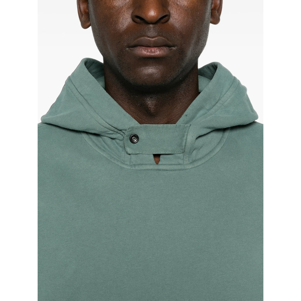 Stone Island Green Sweaters & Knitwear - Hoodies Men STONE ISLAND