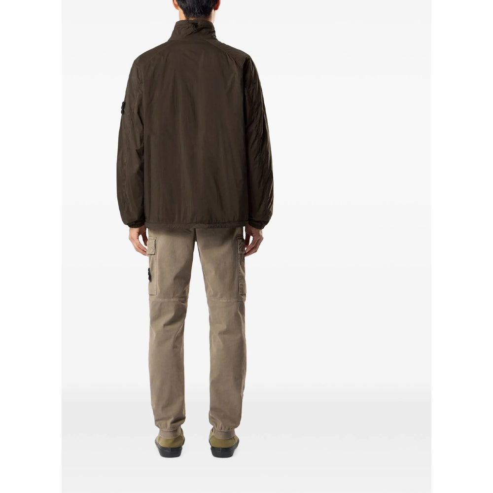Stone Island Green Trousers - Regular & Straight-Leg Trousers Men STONE ISLAND