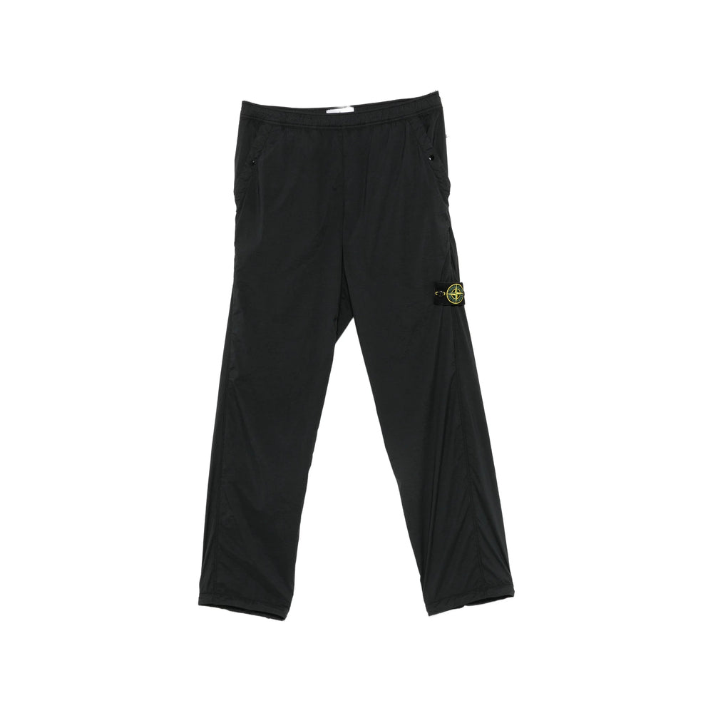 Stone Island Black Trousers - Track Pants Men STONE ISLAND