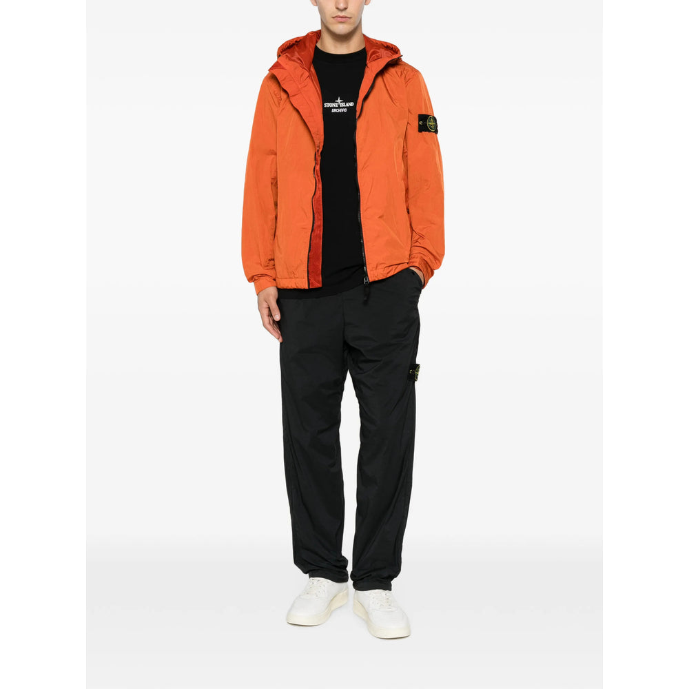 Stone Island Black Trousers - Track Pants Men STONE ISLAND