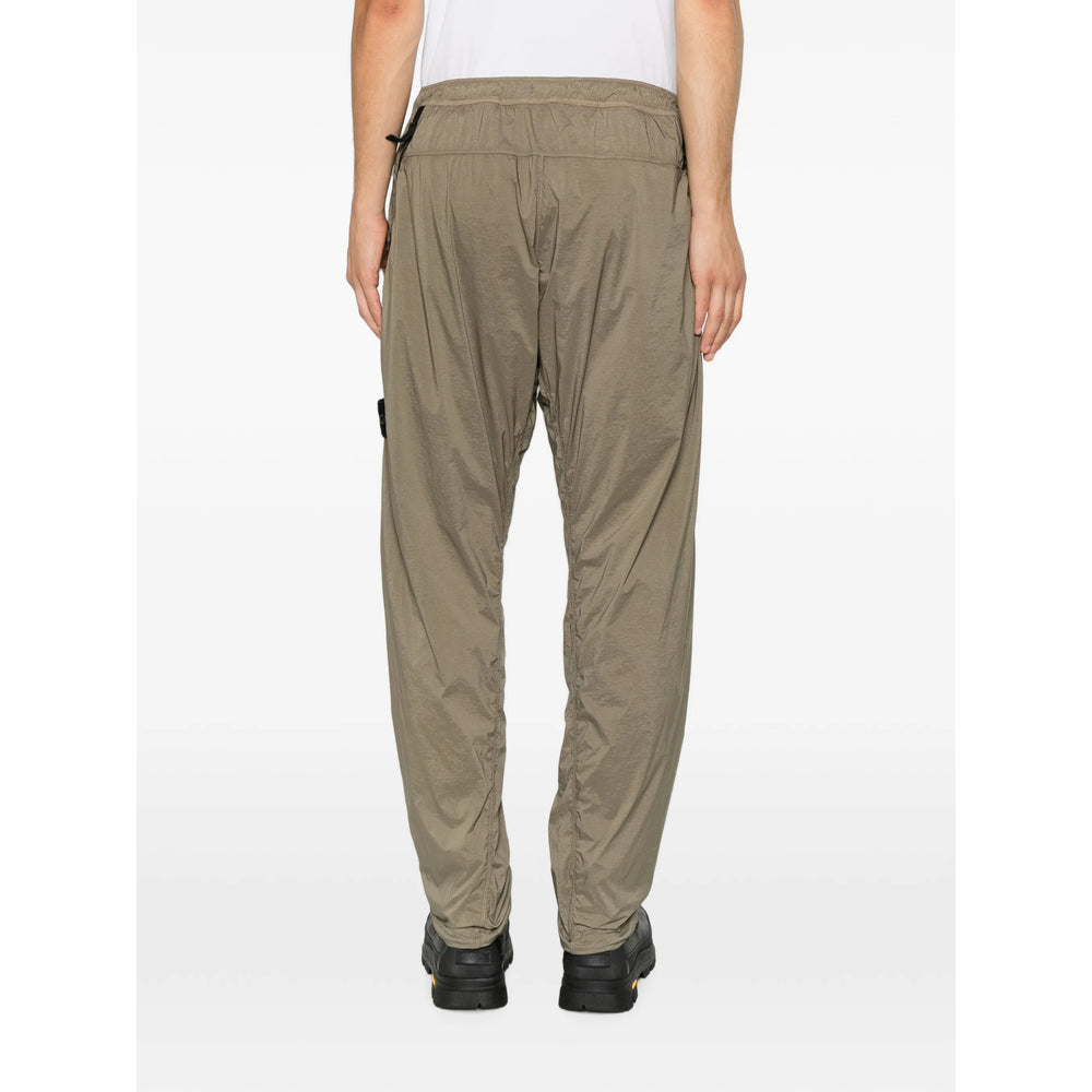 Stone Island Green Trousers - Track Pants Men STONE ISLAND