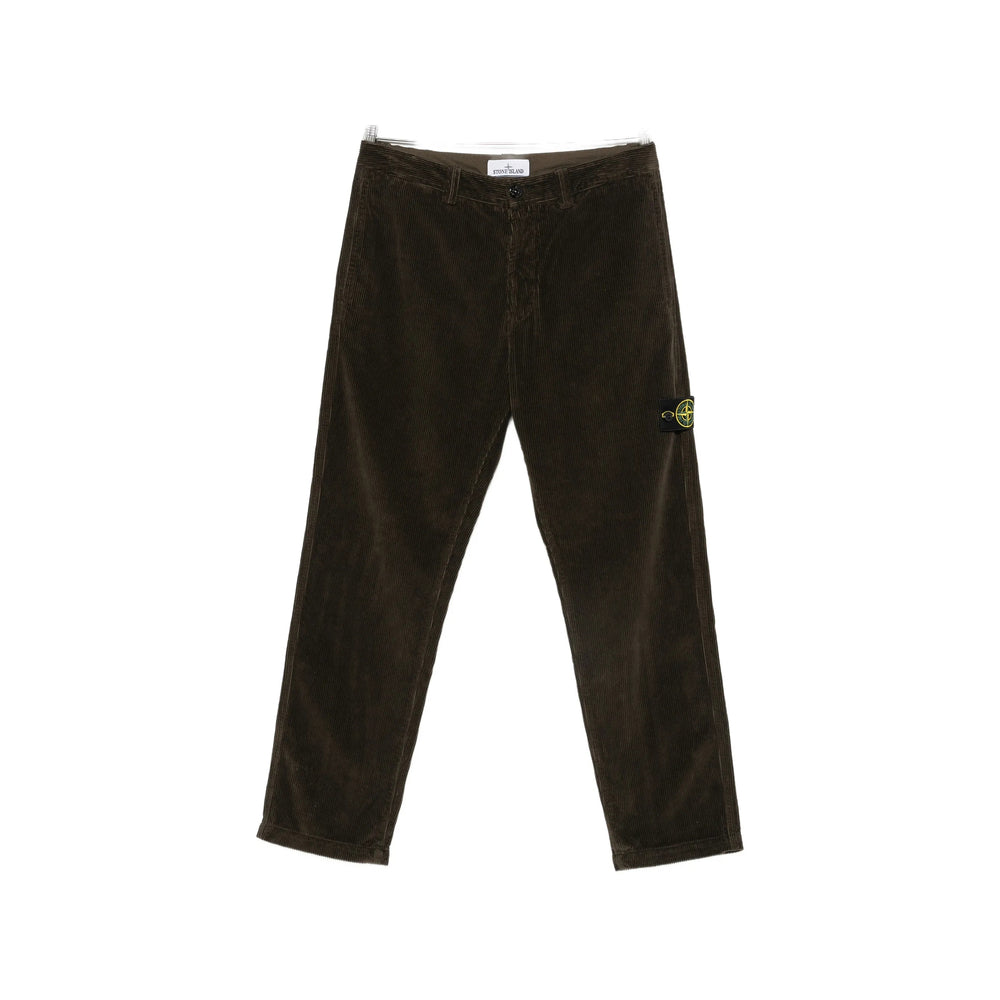 Stone Island Brown Trousers Men STONE ISLAND