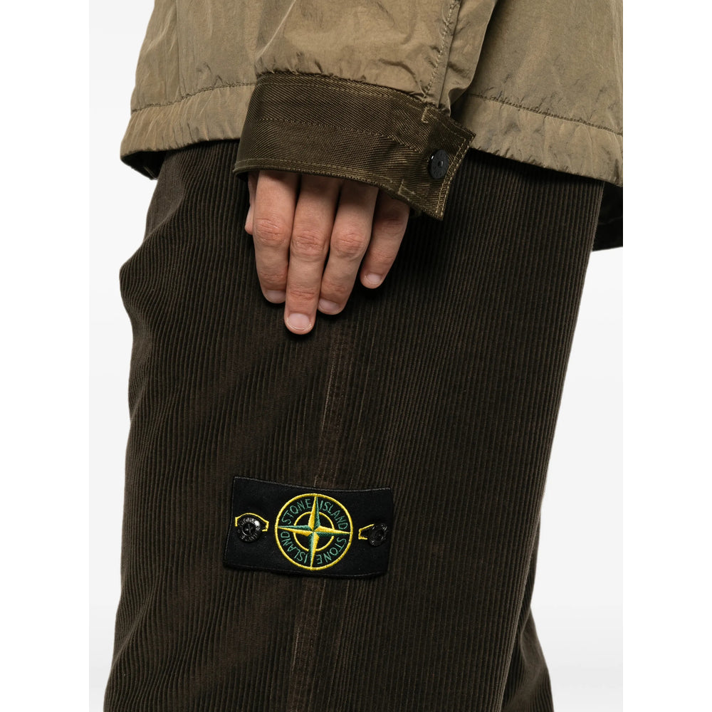 Stone Island Brown Trousers Men STONE ISLAND
