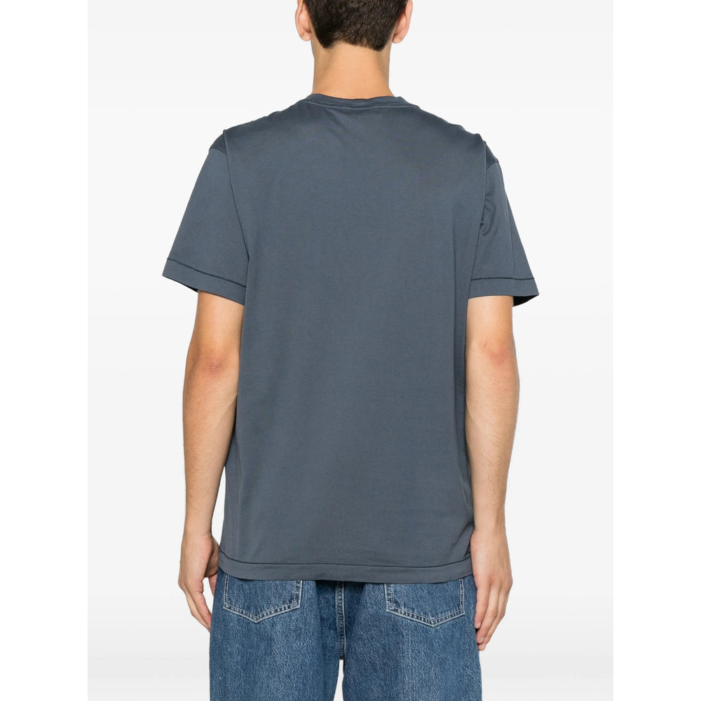 Stone Island Blue T-Shirts & Vests - T-Shirts Men STONE ISLAND