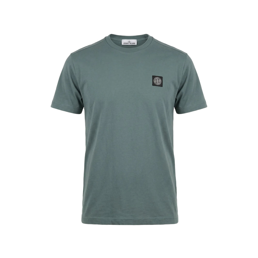 Stone Island Green T-Shirts & Vests - T-Shirts Men STONE ISLAND