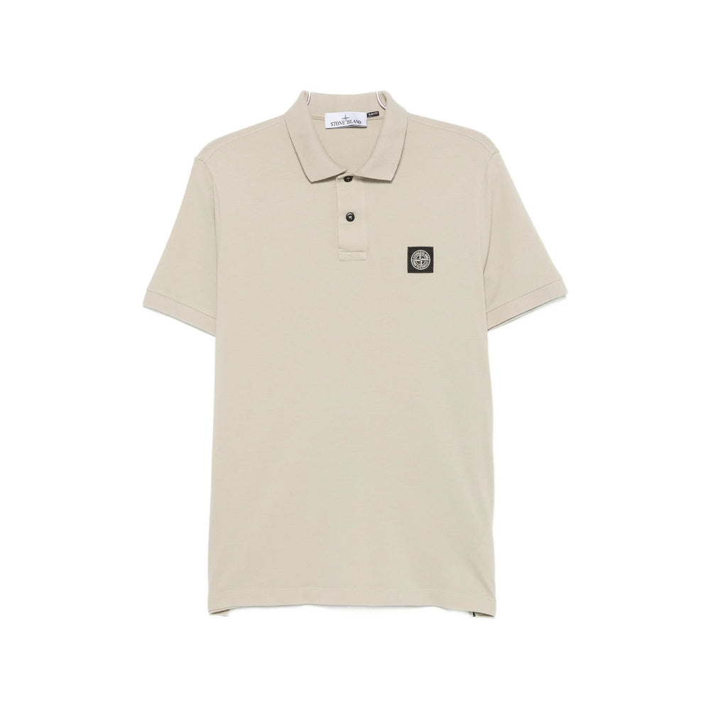 Stone Island Green Polo Shirts Men STONE ISLAND