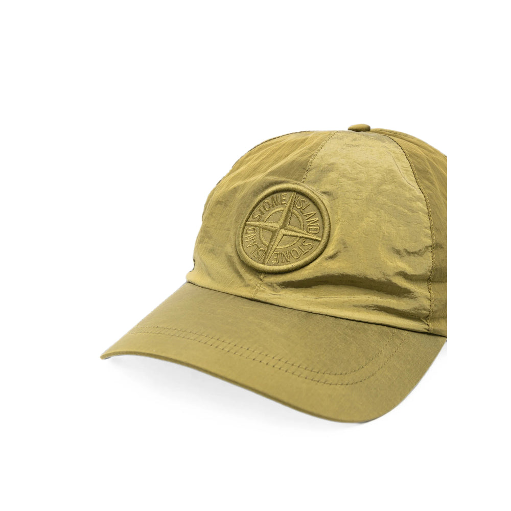 Stone Island Green Hats Men STONE ISLAND