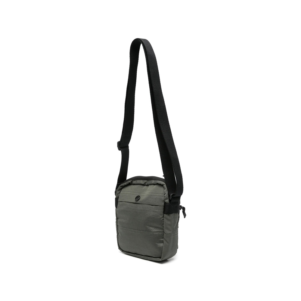 Stone Island Green Messenger Bags Men STONE ISLAND