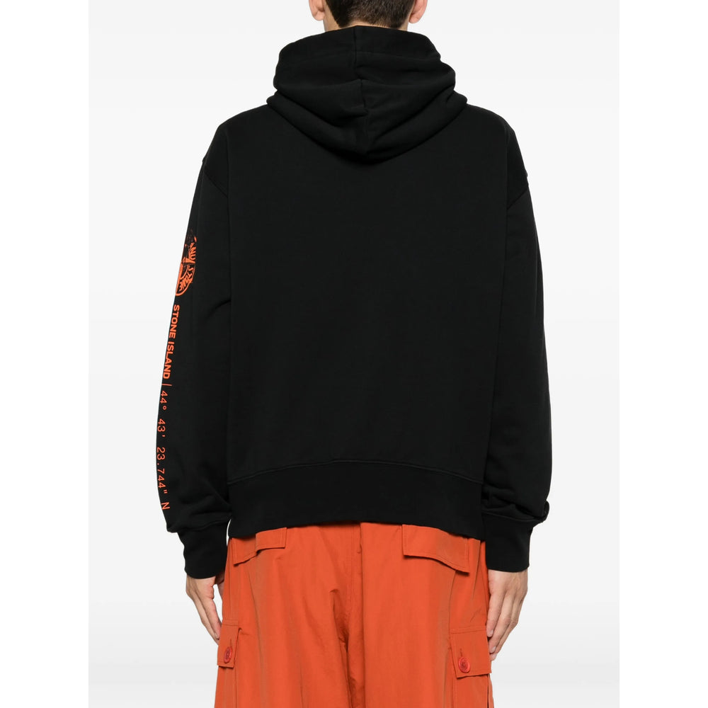 Stone Island Black Sweaters & Knitwear - Hoodies Men