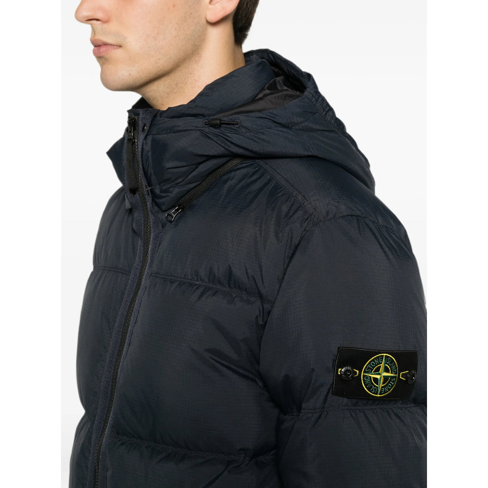 Stone Island Blue Jackets - Padded & Down Jackets Men STONE ISLAND