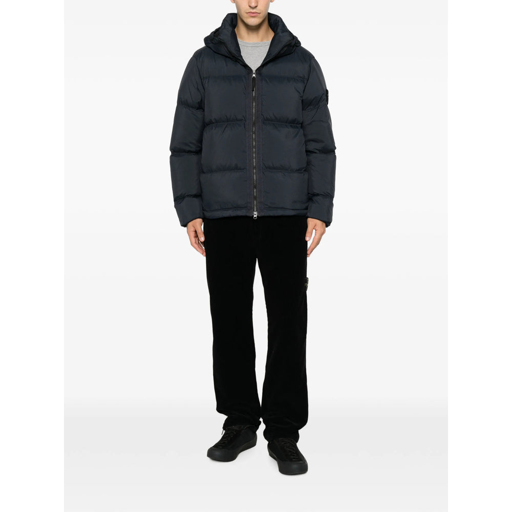 Stone Island Blue Jackets - Padded & Down Jackets Men STONE ISLAND