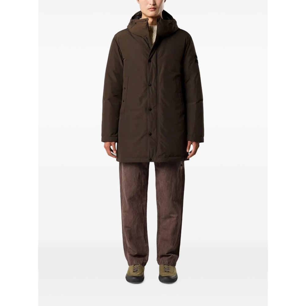 Stone Island Brown Coats - Parkas Men STONE ISLAND