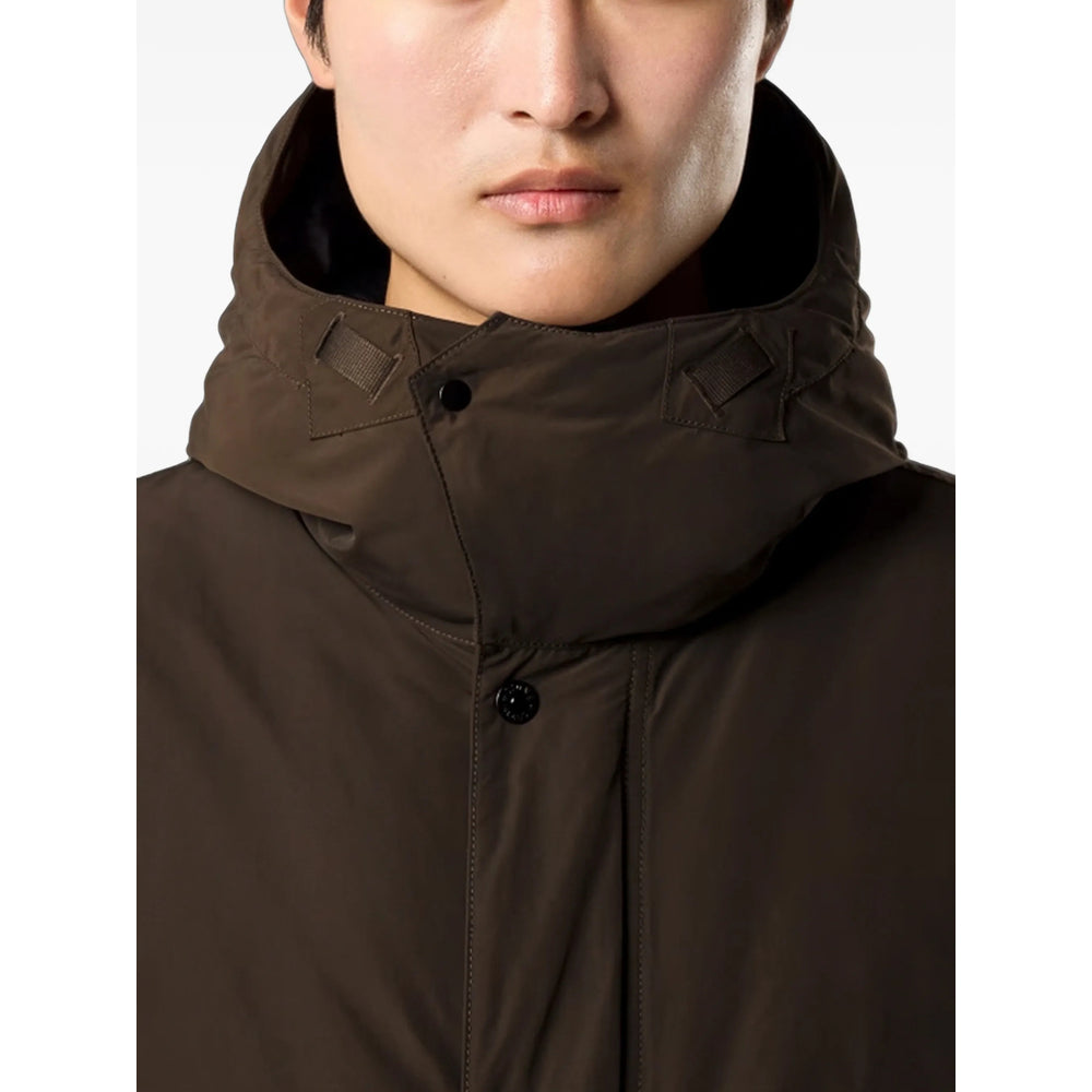 Stone Island Brown Coats - Parkas Men STONE ISLAND