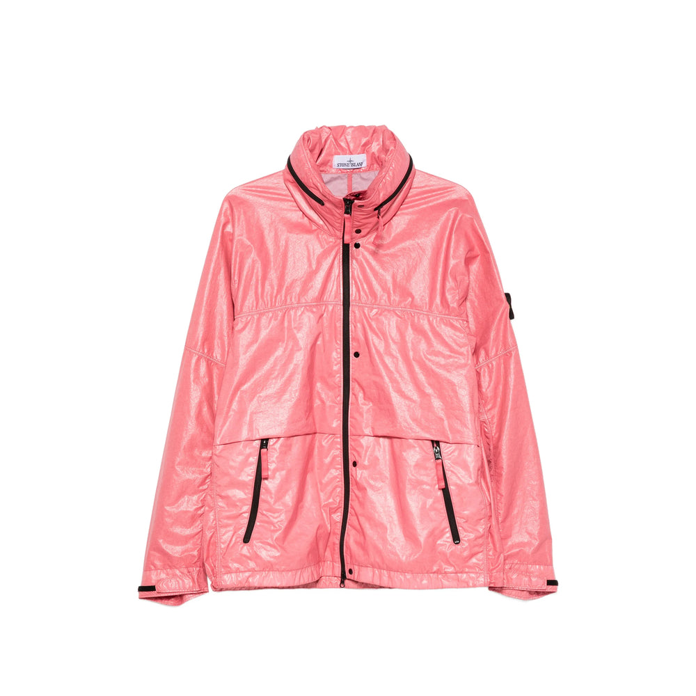 Stone Island Pink Jackets - Sport Jackets & Windbreakers Men STONE ISLAND
