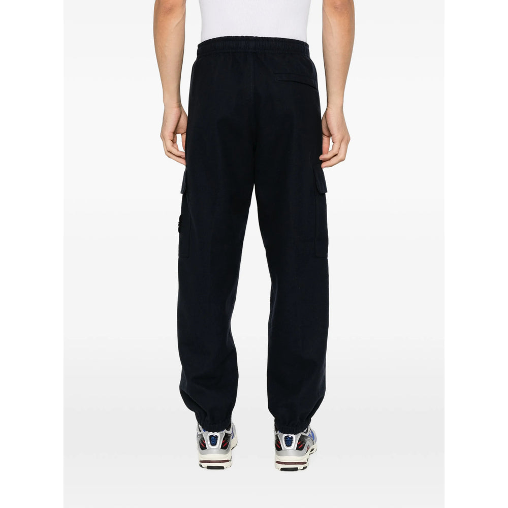 Stone Island Blue Trousers - Track Pants Men STONE ISLAND