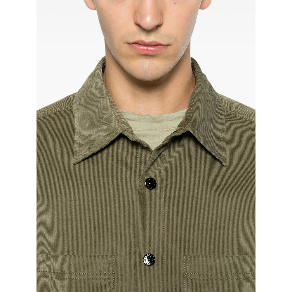 Stone Island Green Shirts Men STONE ISLAND