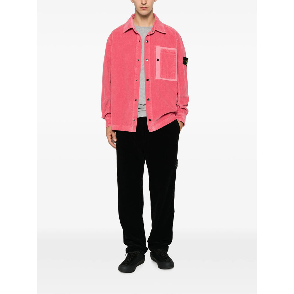 Stone Island Pink Shirts Men STONE ISLAND