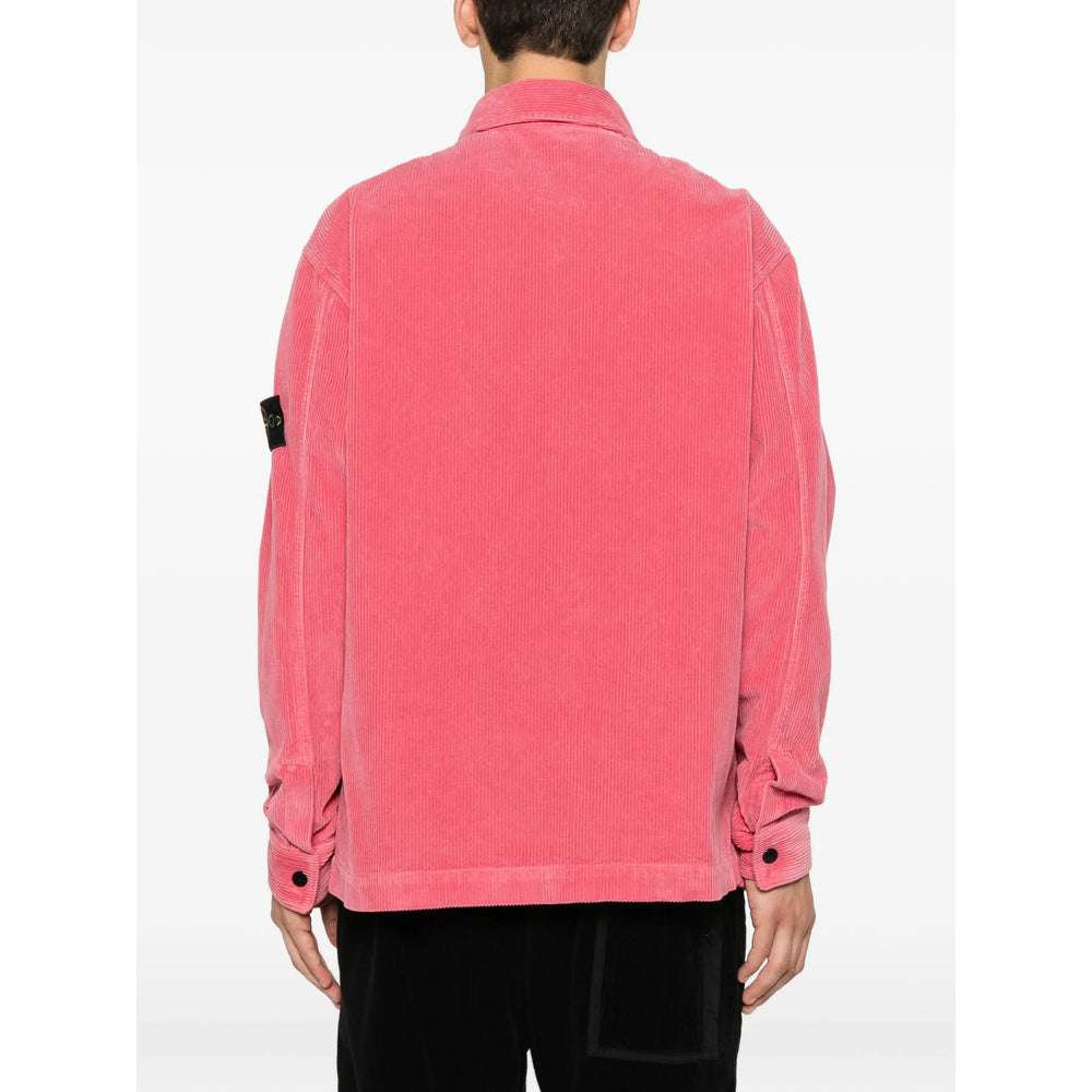 Stone Island Pink Shirts Men STONE ISLAND