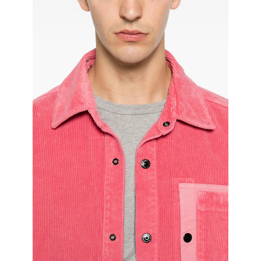 Stone Island Pink Shirts Men STONE ISLAND