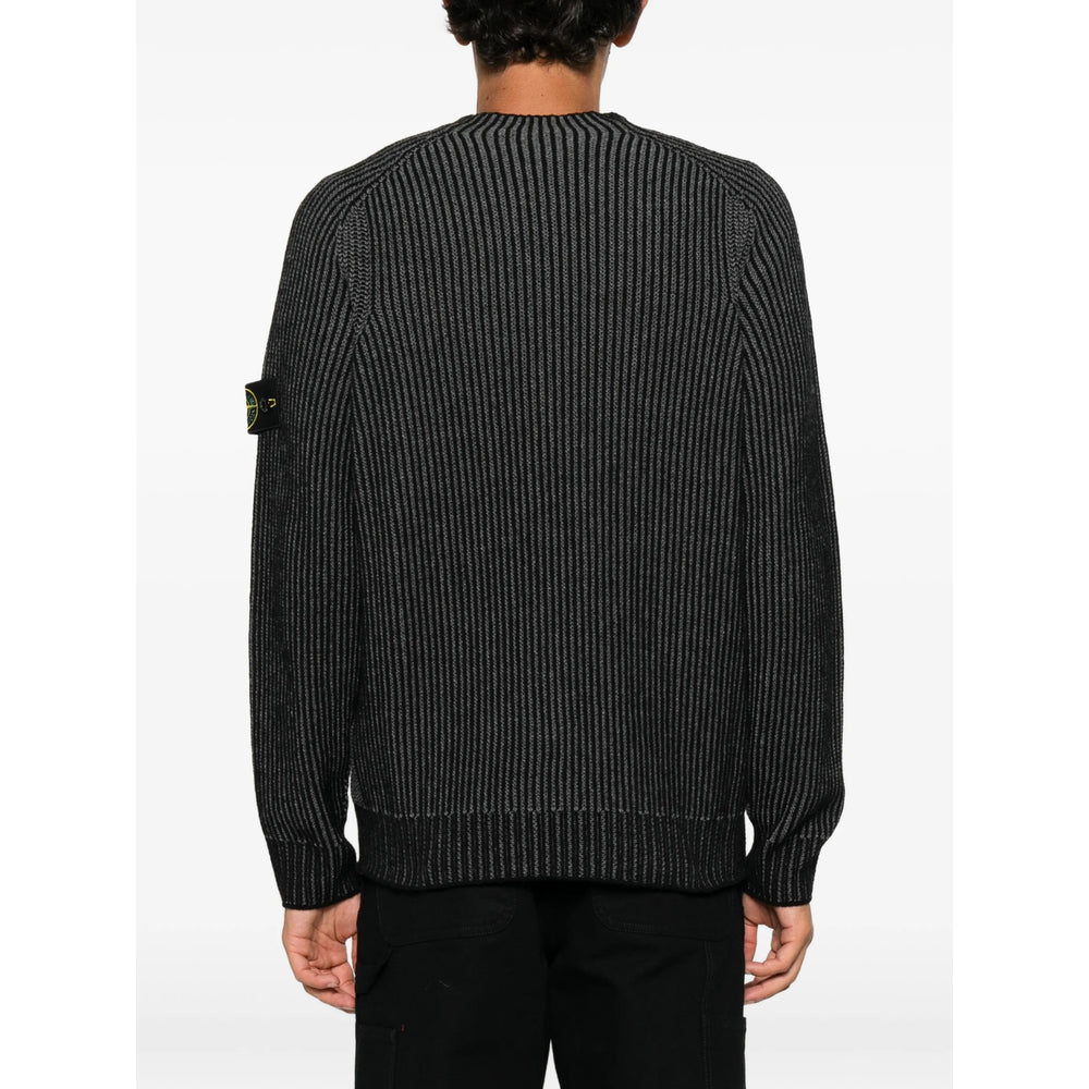 Stone Island Black Sweaters & Knitwear - Jumpers Men STONE ISLAND