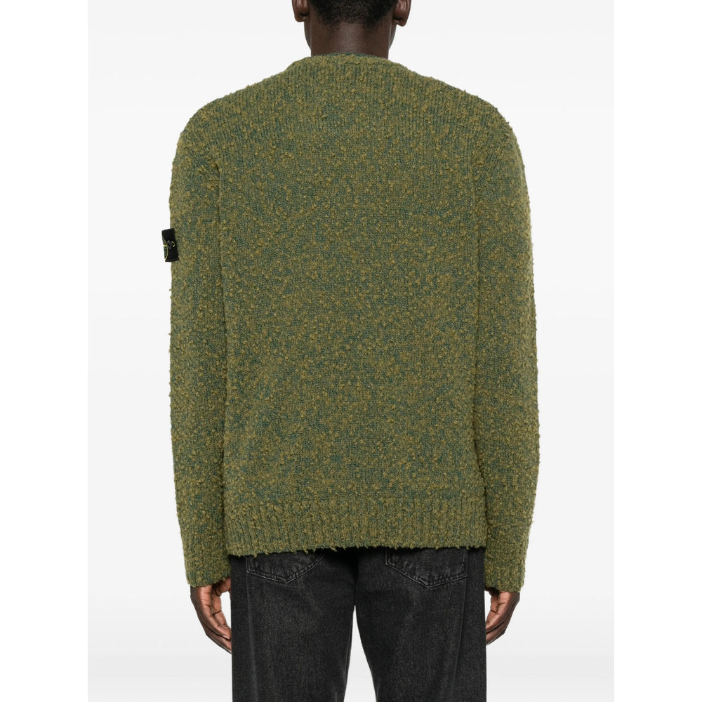 Stone Island Green Sweaters & Knitwear - Jumpers Men STONE ISLAND