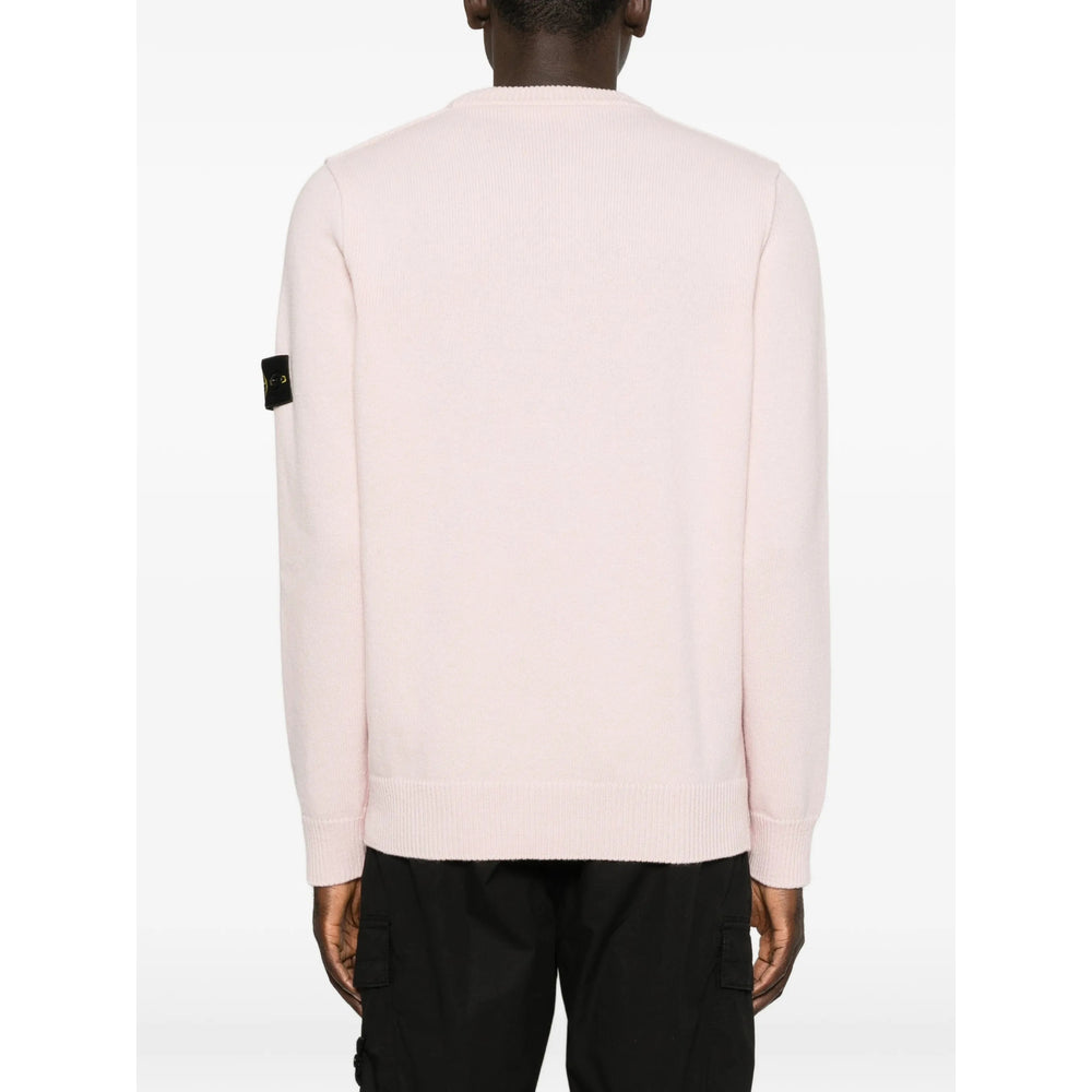Stone Island Pink Sweaters & Knitwear - Jumpers Men STONE ISLAND