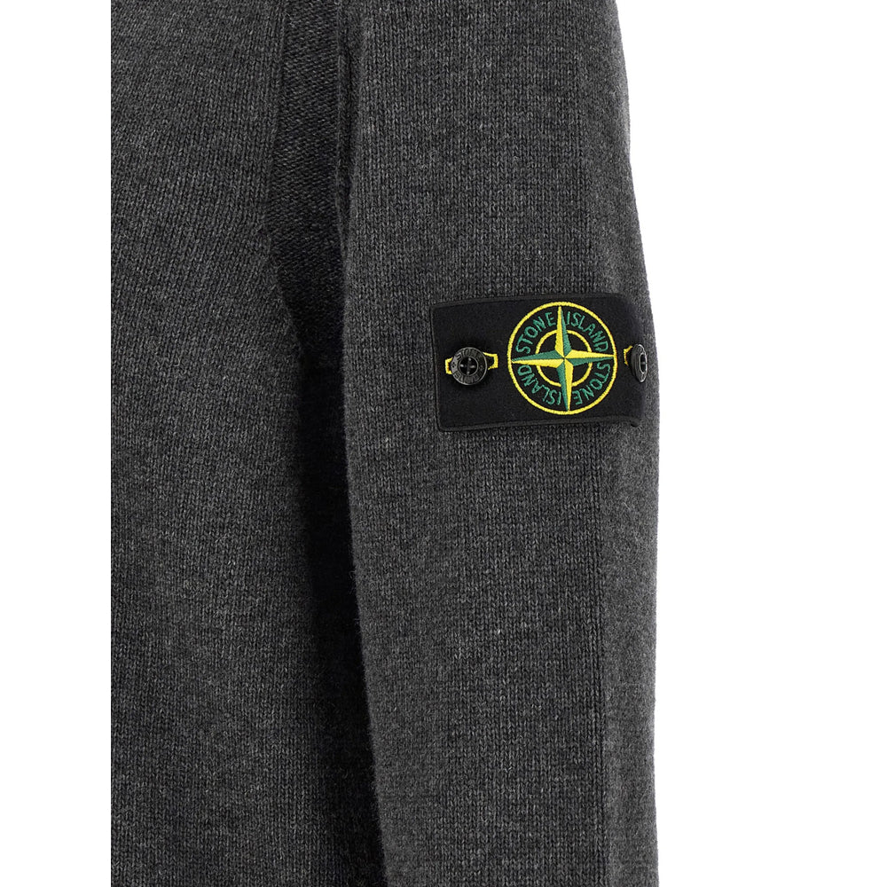 Stone Island Grey Sweaters & Knitwear - Jumpers Men STONE ISLAND