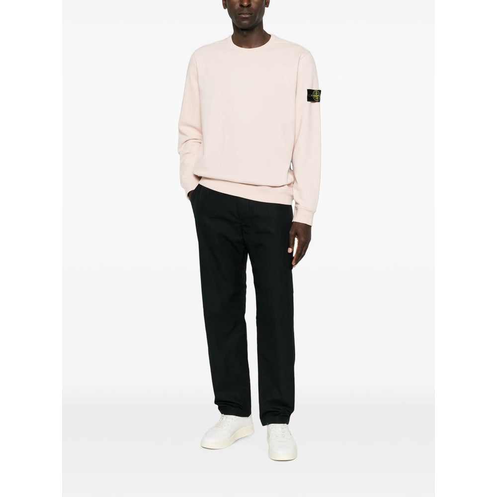 Stone Island Pink Sweaters & Knitwear - Sweatshirts Men STONE ISLAND