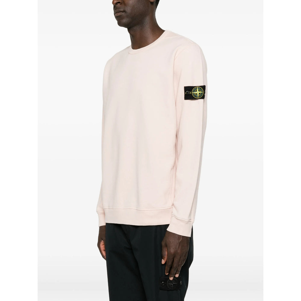 Stone Island Pink Sweaters & Knitwear - Sweatshirts Men STONE ISLAND
