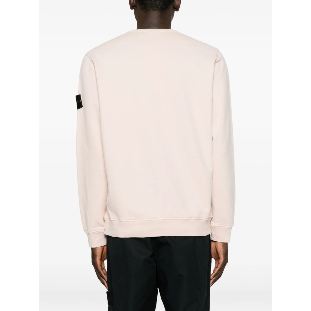 Stone Island Pink Sweaters & Knitwear - Sweatshirts Men STONE ISLAND