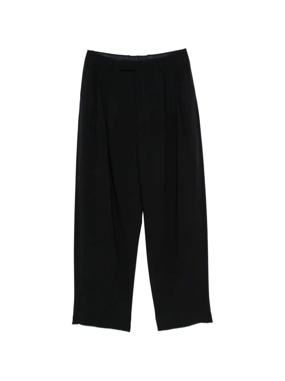 Giorgio Armani Men Oversized Trousers In Virgin Wool Crepe GIORGIO ARMANI
