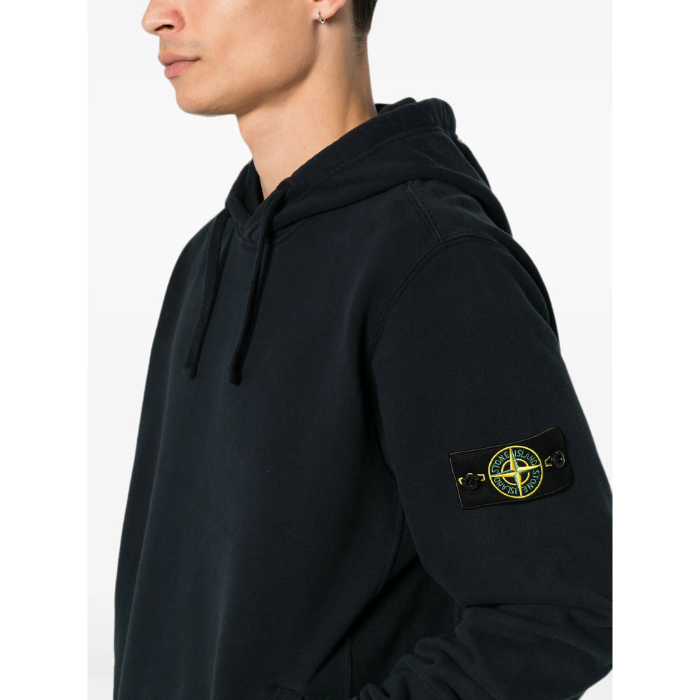Stone Island Blue Sweaters & Knitwear - Hoodies Men STONE ISLAND